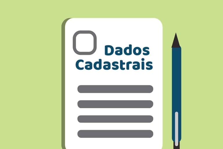 Alteração de dados cadastrais