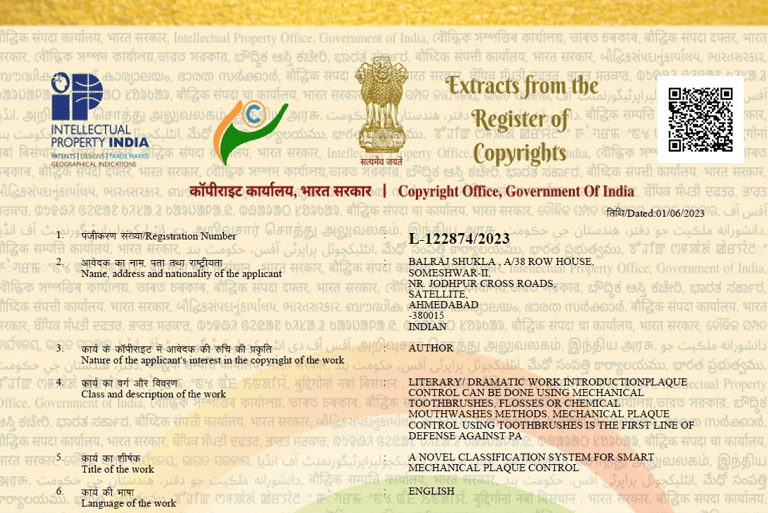 Dr Balraj Shukla | Smart Mechanical Plaque Control