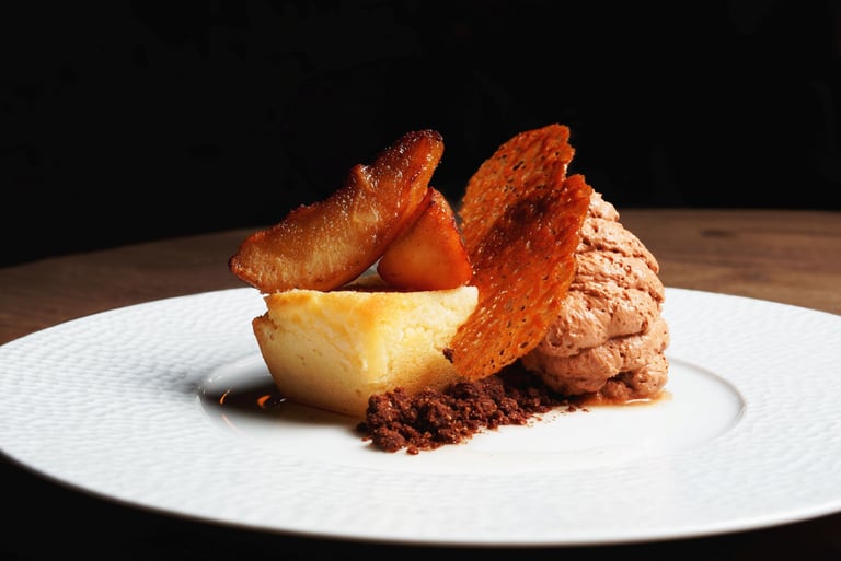 creation patissiere restaurant domaine terre de mistral-thierry le moel photographe