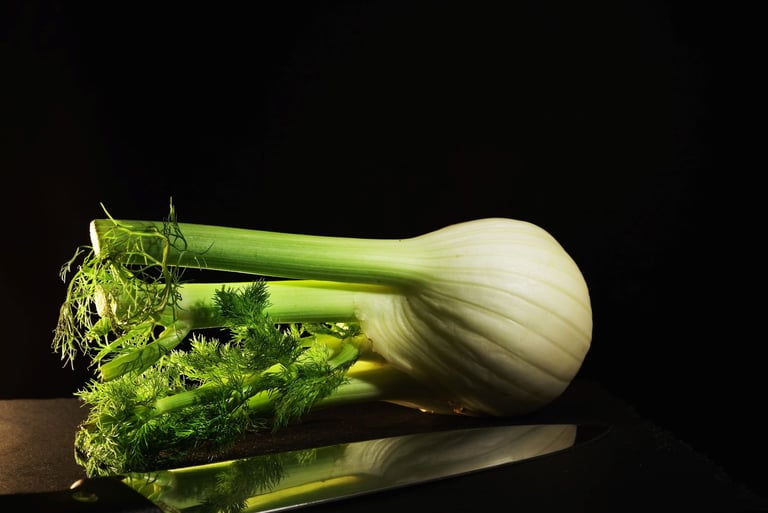 nature morte avec fenouille- thierry le moel photographe
