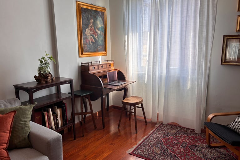 Living detail - Navigli & Tortona apartment