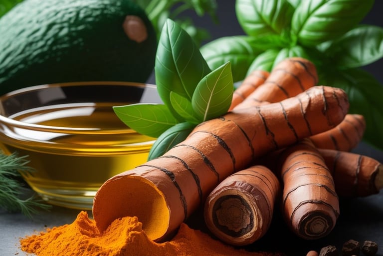 Turmeric + Black Pepper + Healthy Fats