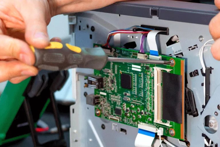 Mechanical and electromechanical parts for precise PCB assembly by Omini.