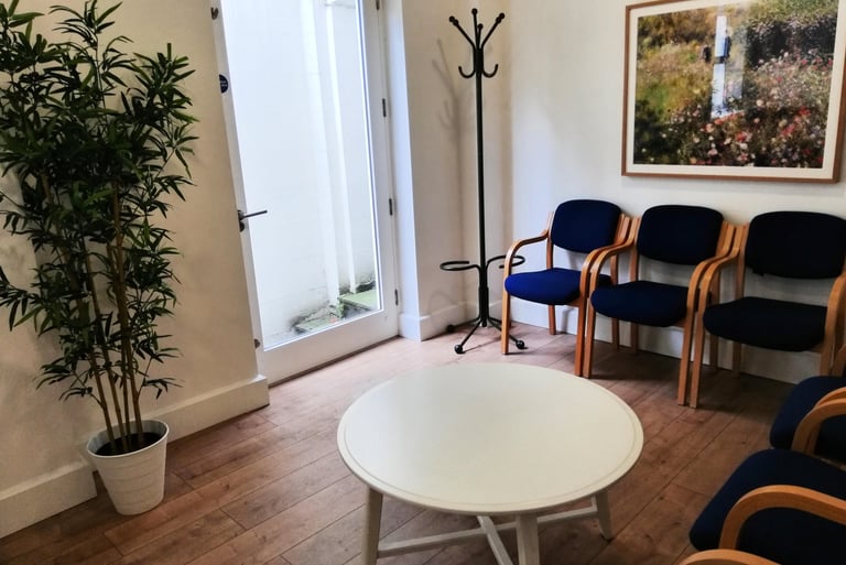 Therapy waiting room.