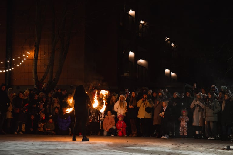 fire show Lithuania 7jinn fakyrai / ugnies pasirodymai - gera dovana vestuvės / gimtadieniui / mamai
