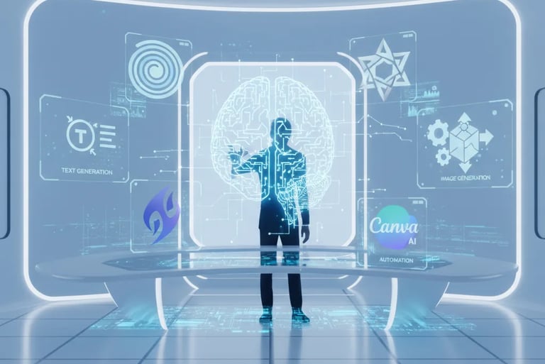 Indian students learning Generative AI tools like ChatGPT and Canva AI  at Hartron ballabhgarh