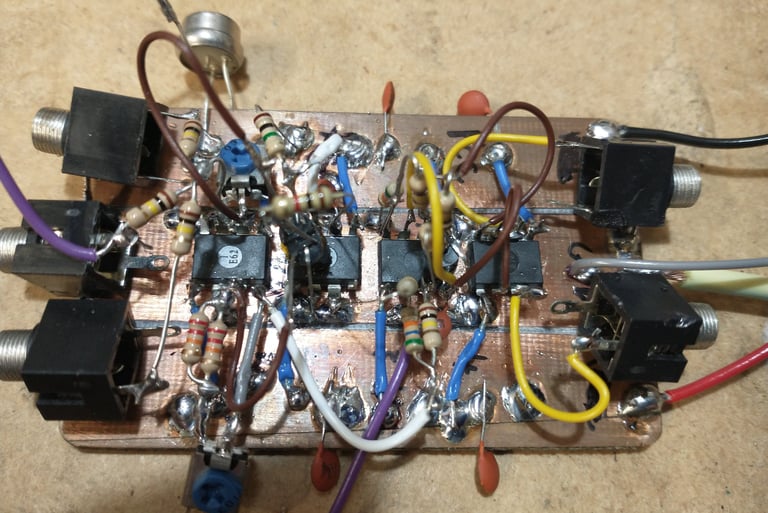 Deadbug VCO final build