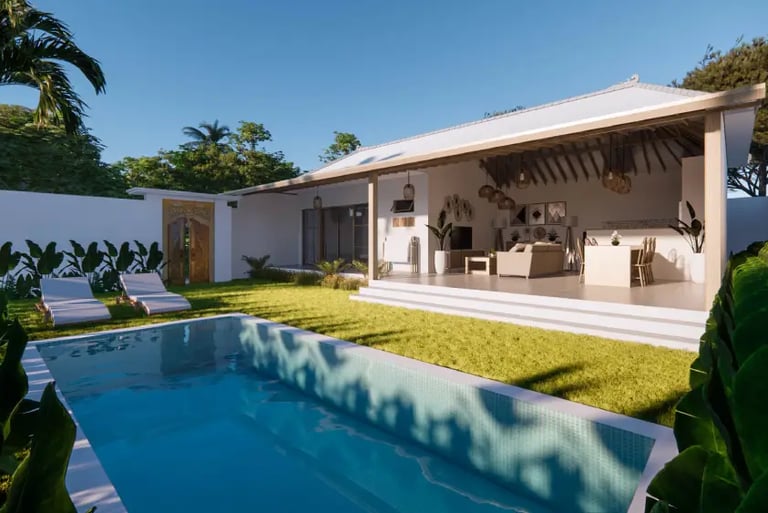 construction de villas a Bali, investir a Bali