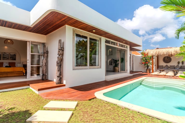villa chim chim kerobokan, bali