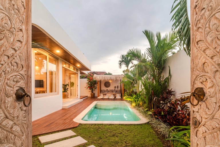villa chim chim kerobokan, bali