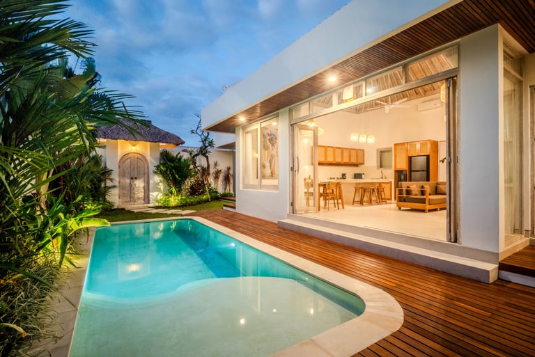 villa chim chim kerobokan, bali