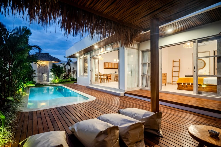 villa chim chim kerobokan, bali