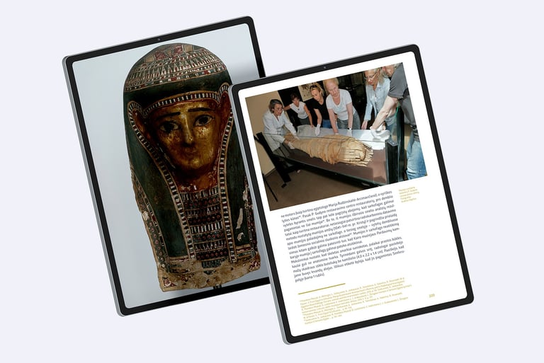 2 pages of digital publication: Endless stories.