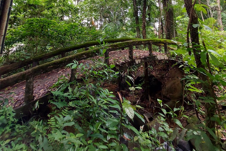 khanim waterfall khao lak thailand