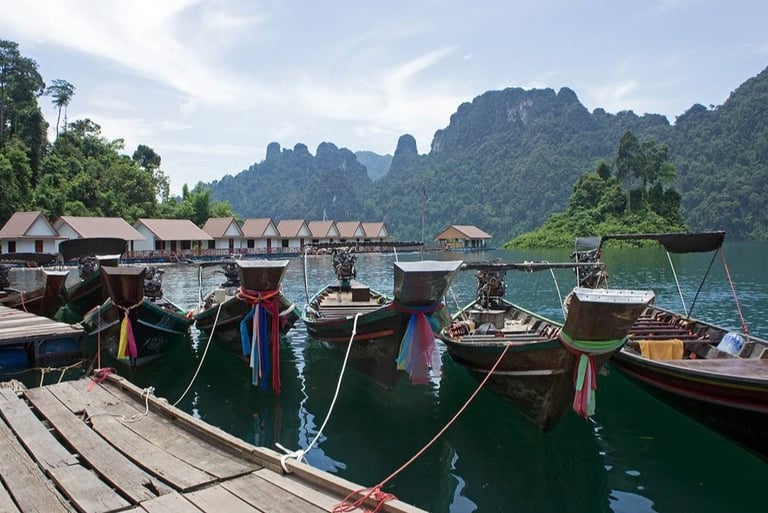 thailand khao sok national park cheow larn lake