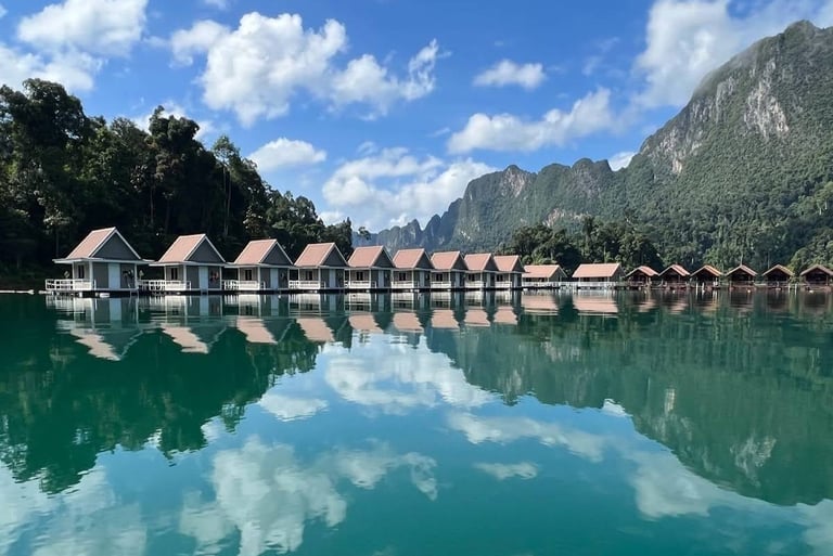 thailand khao sok national park cheow larn lake