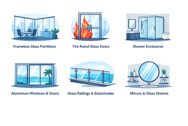 top alumnium and glass company in qatar