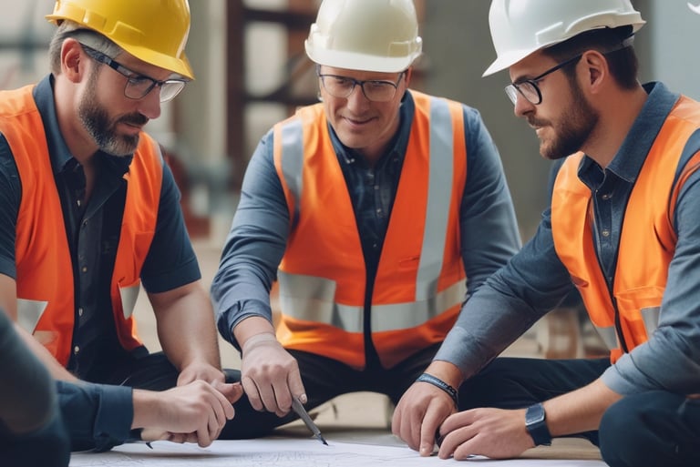 Coordinating between trades is an important part of our work