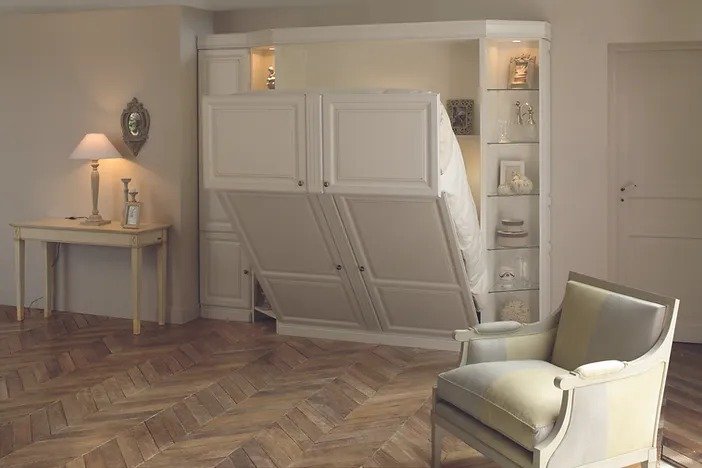 Mobilier de charme convertible en lit