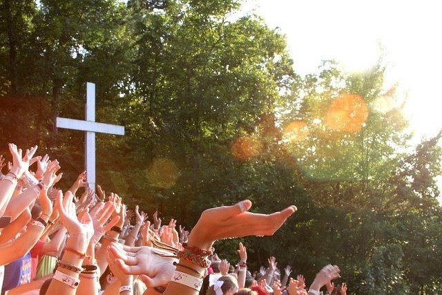 crowd's joy