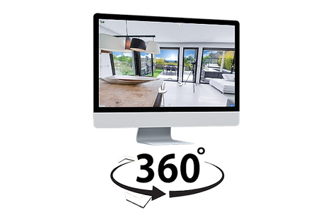 Une visite virtuelle intégrée à votre site internet.