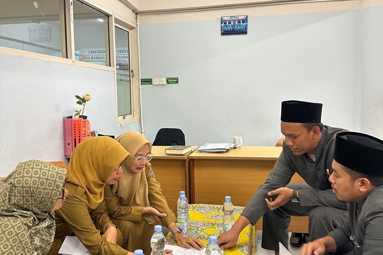 Rapat bersama Pihak Sekolah Masjid Al Akbar Surabaya
