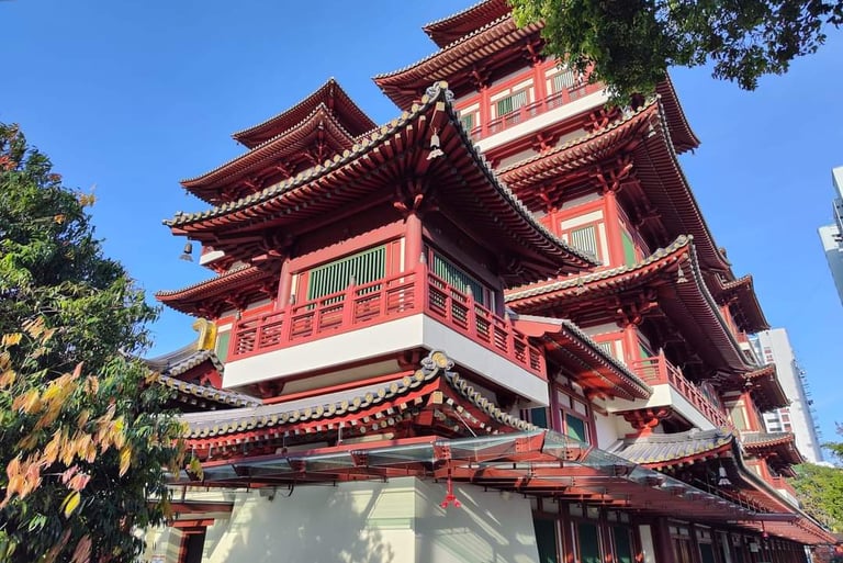 Buddha Tooth Relict Tempel Chinatown