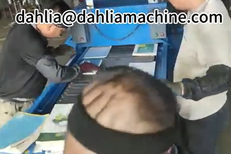 Dual cut New-developed book spine cutting machine