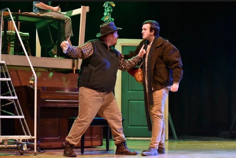 Scene with Baker and Mysterious Man (JP Marcotte)