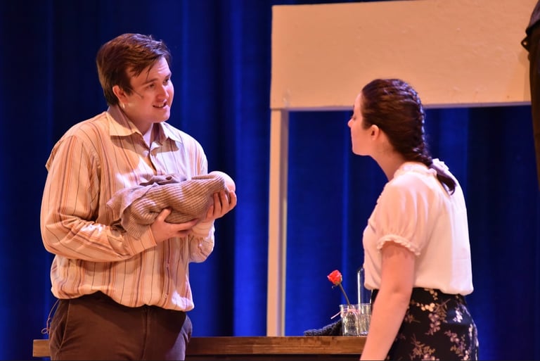 Scene with Baker and Baker's Wife (Samantha Sheldon)