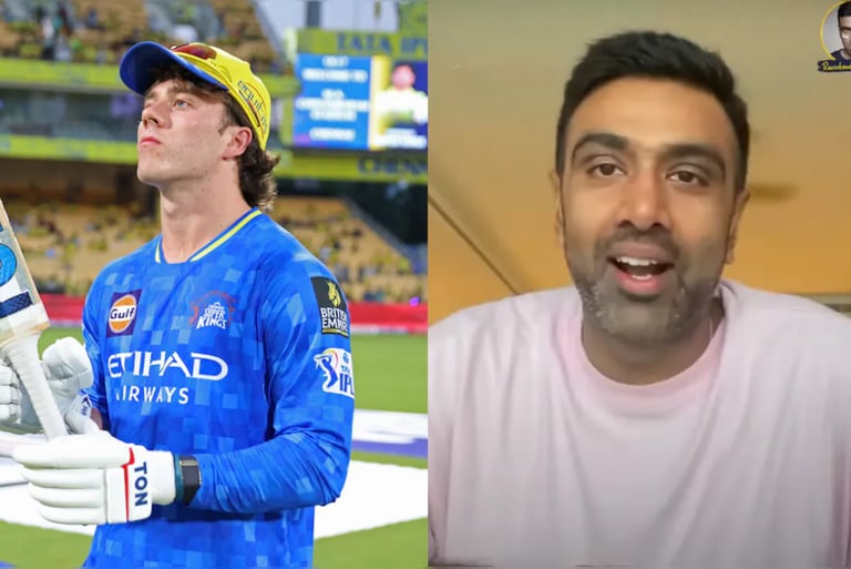 Dewald Brevis CSK IPL signing controversy R Ashwin response Chennai Super Kings young South African batsman cricket talent de