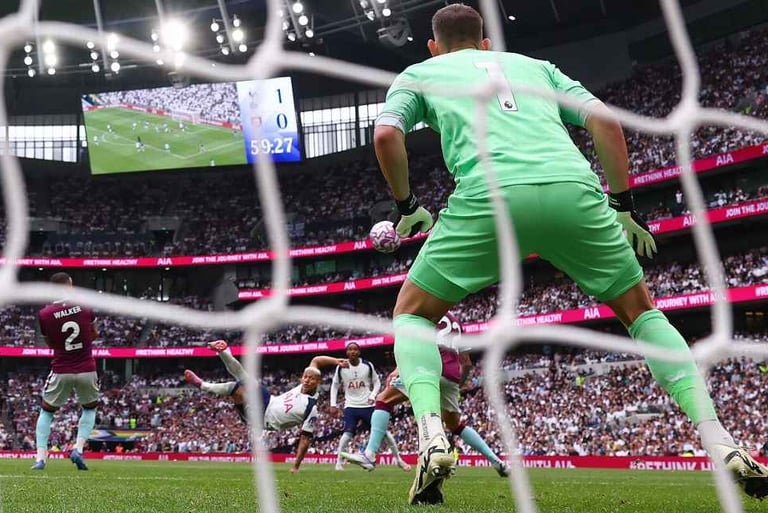 tottenham vs burnley tottenham vs burnley f.c. timeline richarlison archie gray brennan johnson lyle foster