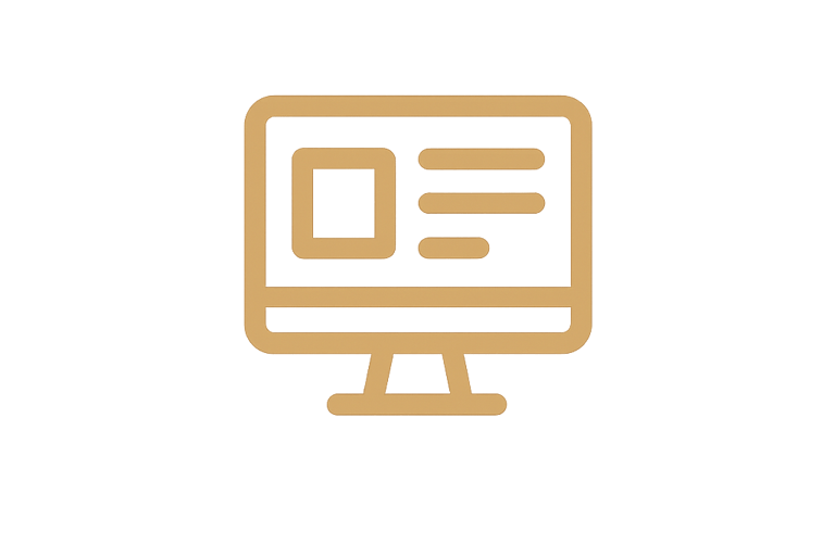 computer monitor icon