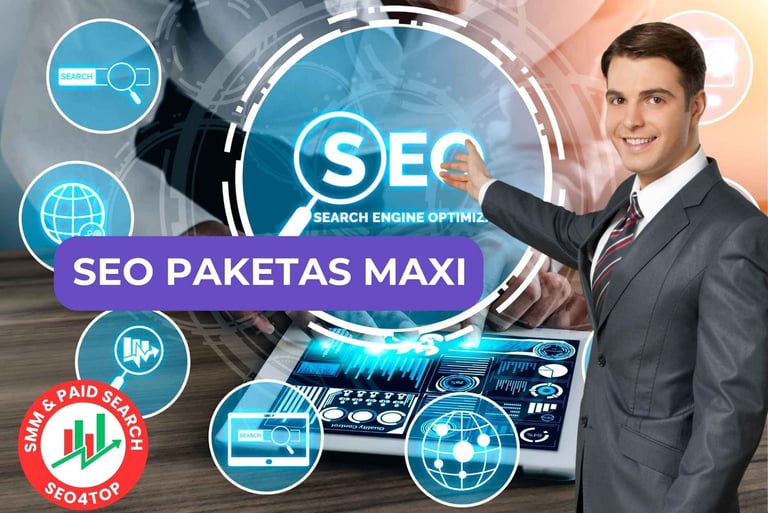 SEO paketas MAXI