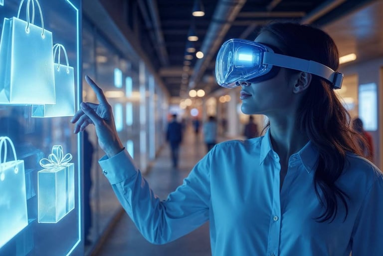 girl in ai environment
