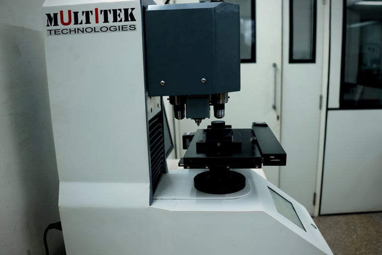 Micro Vicker machine
