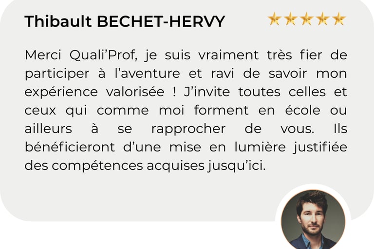 Retour d'expérience
