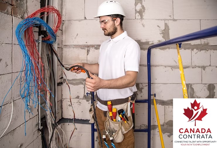 Trabajo de Electricista en Canadá