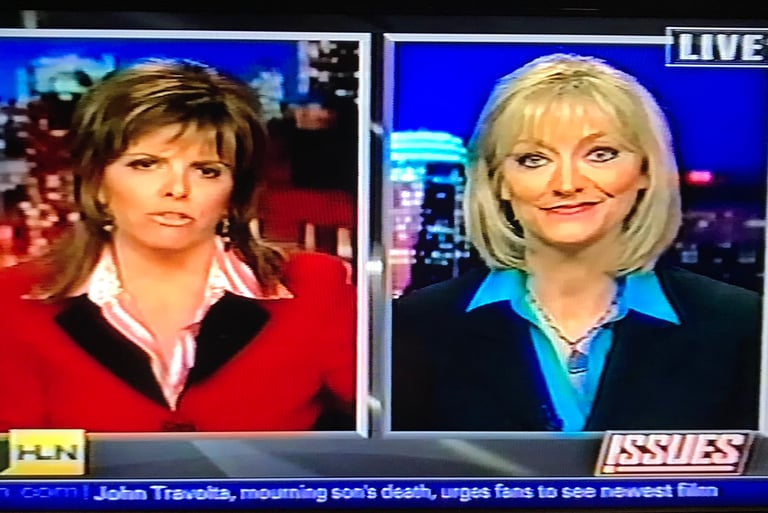 Angie Crouch Reporting with Jane Velez Mitchell on CNN HLN
