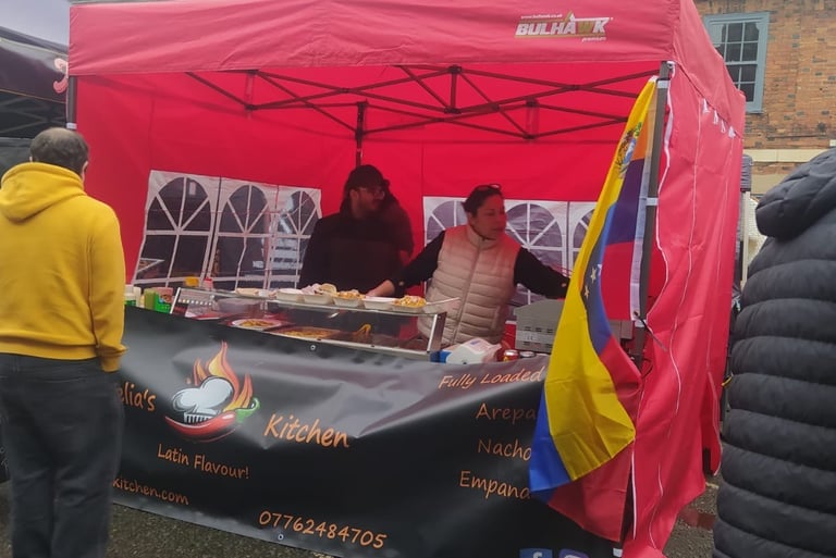 Authentic Venezuelan catering in Peterborough