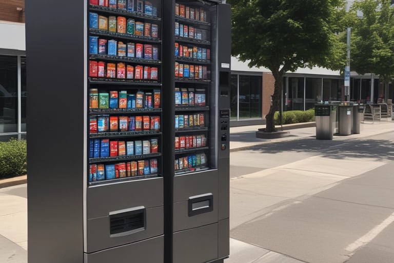 Close-up of electrical wiring and circuit boards glowing with activity.