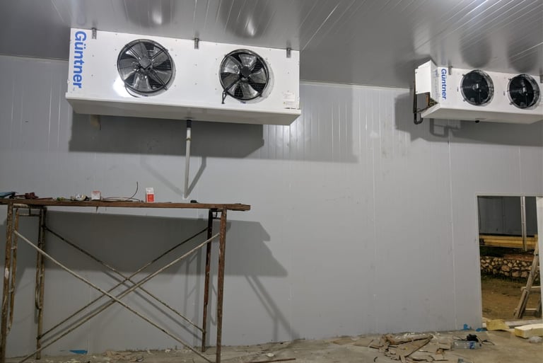 Proyek Cold Storage Freezer Bp Haji Amir Banggai Laut by CV MUDACOOL INDONESIA