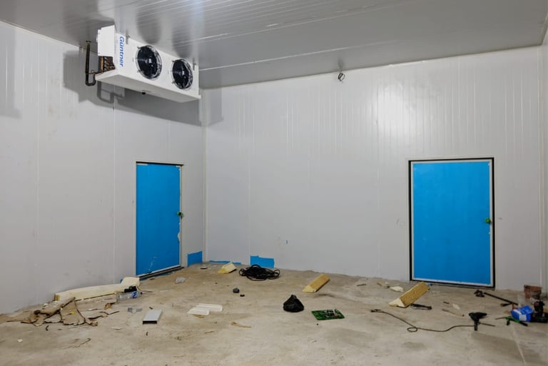 Proyek Cold Storage Freezer Bp Haji Amir Banggai Laut by CV MUDACOOL INDONESIA