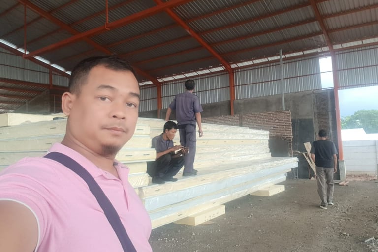 Proyek Cold Storage Freezer PT WALLS Salatiga by CV MUDACOOL INDONESIA