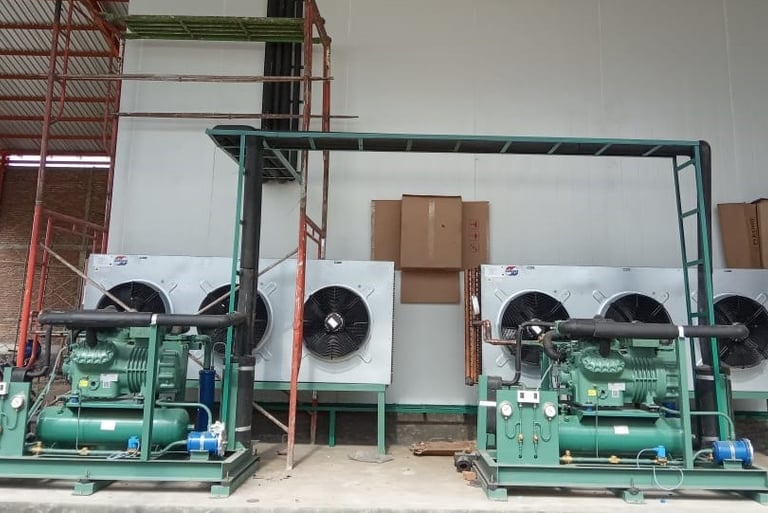 Proyek Cold Storage Freezer PT WALLS Salatiga by CV MUDACOOL INDONESIA