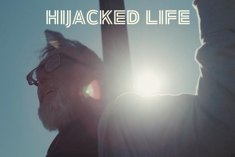 Hijacked Life docuseries official poster (director, writer: Andrius Lekavičius)