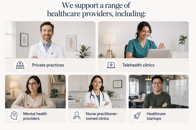 image showing the providers we support