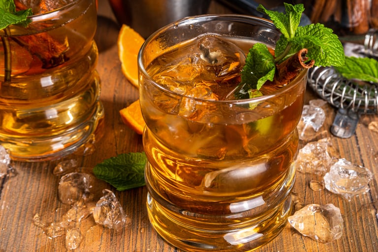 Keto Whiskey Smash