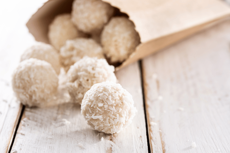 Keto Almond Butter Coconut Fat Bombs