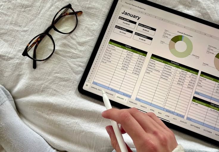 financial dashboard
